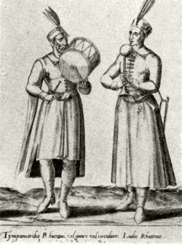 Image - Ruthenians (Rutheni) (an illustration in a book by Pietro Bertelli, 1563).